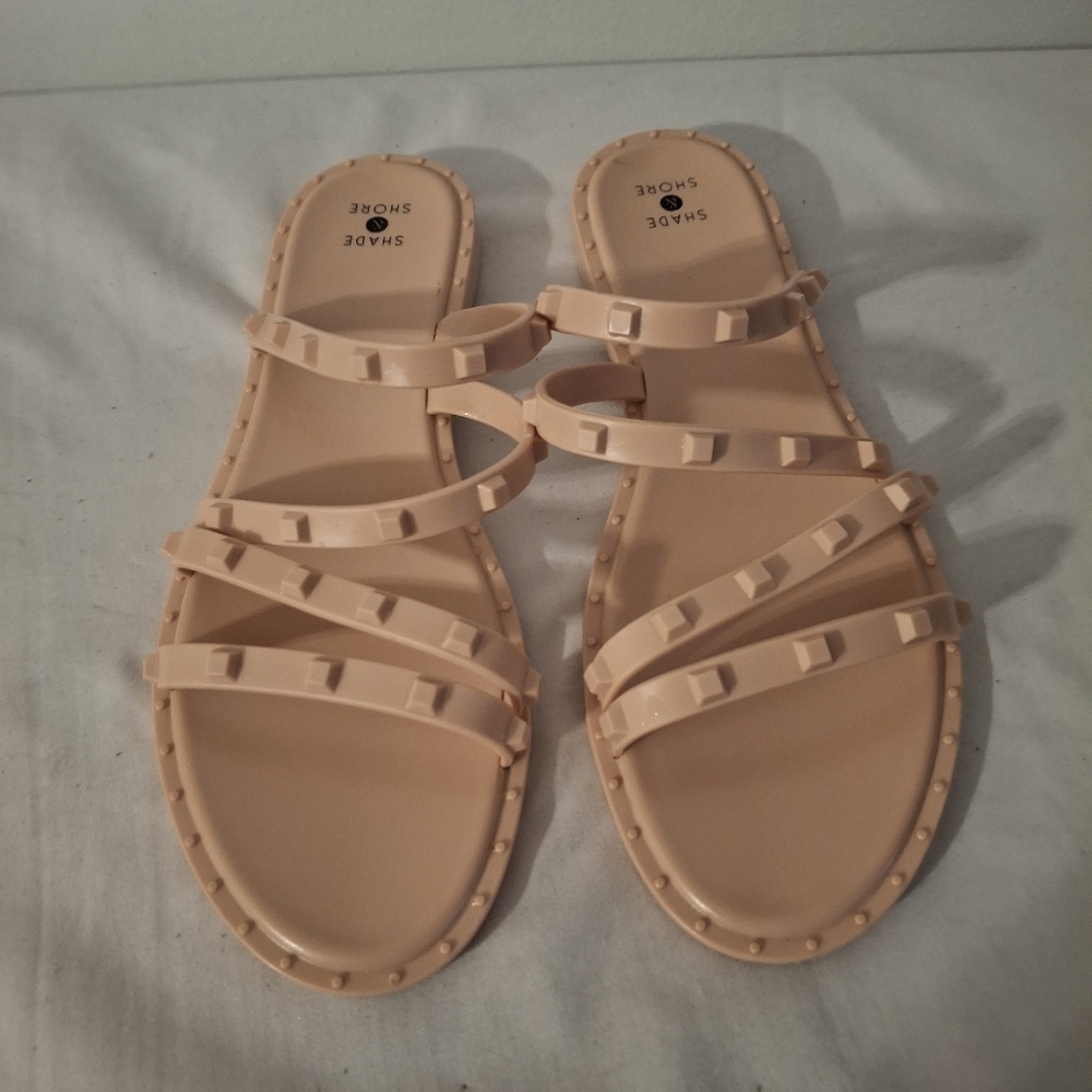 Shade & Shore Light Pink Women's Gladiator Sandals